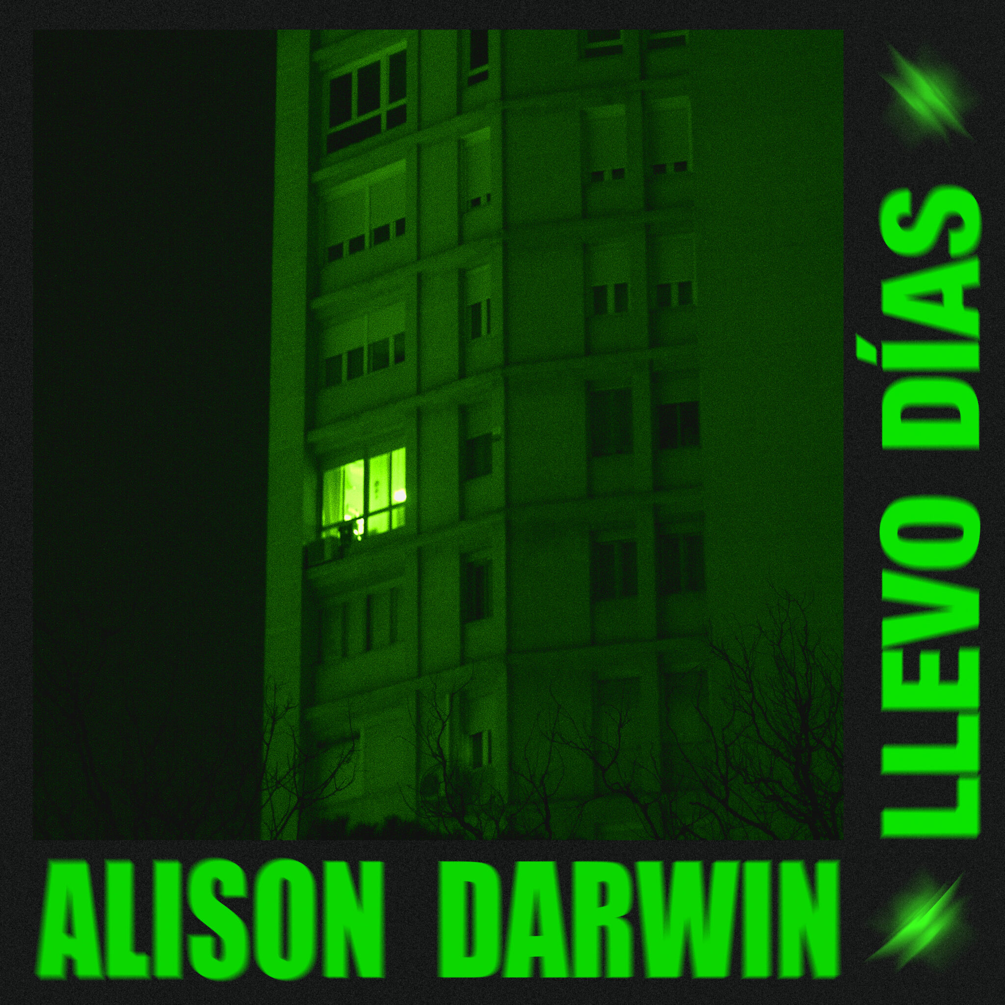 Portada Alison Darwin - Llevo días (1)